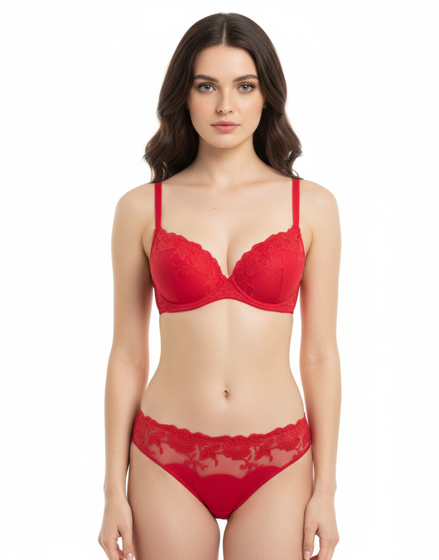 Fancy Bra with Panty